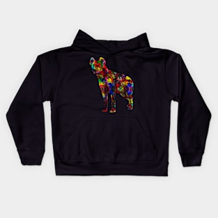 Colorful Hyena Kids Hoodie